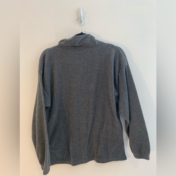 Team USA Olympic Fleece Zip Up Womens Medium Jacket Gray Olympic Symbol - Picture 4 of 5